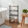 Skinny Bathroom Cart Black - Brightroom™ -Home Storage World GUEST 024e446f 1a1f 448d 9c25 18a7b3b5eea6