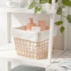 L Tapered Woven Basket With Liner - Brightroom™ -Home Storage World GUEST 086f992a ed42 434b 894a 9fdb5eab75a4