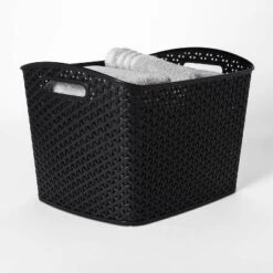 Y-Weave XL Curved Decorative Storage Basket - Brightroom™