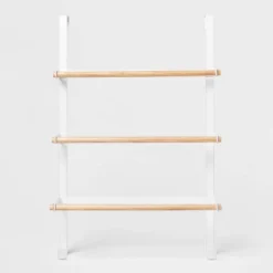 Over The Door Tiered Towel Rack With Wood - Brightroom™ -Home Storage World GUEST 360e721d 0eda 4a89 b7b6 be3d7c49e378