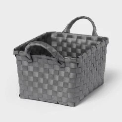 Woven Plastic Basket Small - Brightroom™ -Home Storage World GUEST 4b812fc8 8c68 4383 9d13 2275d7e7c362