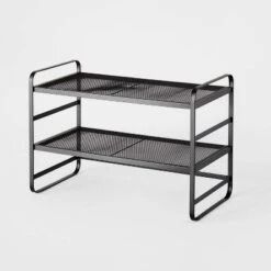 2 Tier Shoe Rack Metal Mesh - Brightroom™ -Home Storage World GUEST 526c6366 f577 4843 a484 8fd156aad026