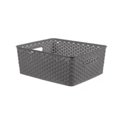 Y-Weave Medium Decorative Storage Basket - Brightroom™ -Home Storage World GUEST 81237755 9055 4d44 a464 0431f2d740e9