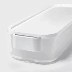 Click In Place Slim Lid For Plastic Storage Bins For Home And Office Organization White - Brightroom™ -Home Storage World GUEST 89178710 2df6 4e2f b5cc c0d990711162