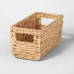 Woven Water Hyacinth Rectangular Basket - Brightroom™ -Home Storage World GUEST 8a915b46 0087 4c76 9169 70f6c96183b0