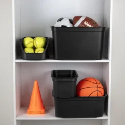 8.9qt Open Front Stackable Storage Bin - Brightroom™ -Home Storage World GUEST 90c68d42 d8ac 4549 9130 753707e120e0 2