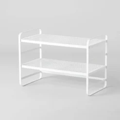2 Tier Shoe Rack Metal Mesh - Brightroom™ -Home Storage World GUEST 97469fbe 60a1 4d79 b7f6 0432247cf2d3