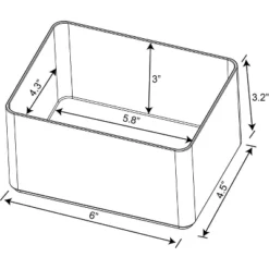 Medium Plastic Bathroom Tray - Brightroom™ -Home Storage World GUEST 9858e6ca 3f50 4503 905d d9e73a81720b