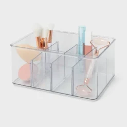 9"x6"x4" Bin Organizer Clear - Brightroom™ -Home Storage World GUEST aa7e2258 2ad6 45be 85ff 150c47e82e07