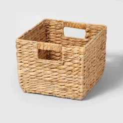 Woven Water Hyacinth Milk Crate - Brightroom™ -Home Storage World GUEST b47e9f1f 9abc 4e53 8d65 1598e2c083d3