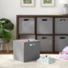 13" Fabric Bin 6pk Gray - Brightroom™ -Home Storage World GUEST b86ba7fc 9c70 4ef4 a8e9 535f3f4db008