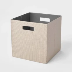 13" X 13" Fabric Bin - Brightroom™ -Home Storage World GUEST bd39441c fe3f 4f84 bbce 3d47dbe7b93a