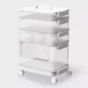 7pc Click In Place Rolling Storage Cart Kit Plastic Storage Home And Office Organization - Brightroom™​ -Home Storage World GUEST c566fbc8 3084 478c a506 bf91955de78f