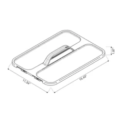 Click In Place Large Lid With Handle For Plastic Storage Bins For Home And Office Organization White - Brightroom™ -Home Storage World GUEST c9443ed5 6f7f 4be8 b7cb e59579cbf6ab